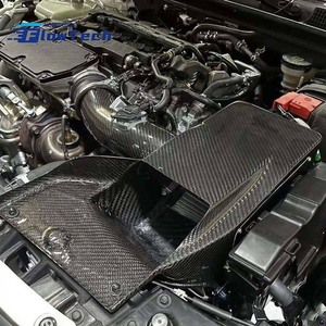 ระบบไอดีคาร์บอนไฟเบอร์แบบแห้ง FlowTech Pre-Preg พร้อมกล่องอากาศแบบปิดผนึก สำหรับ Honda Civic Type R FL5 K20C1 2.0T - Product Image 5