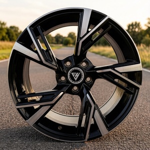 Jantes en alliage d'aluminium forgé FHJMonoblock à rayons multiples, finition brillante, 5X112, 17-22 pouces, pour <span class=keywords><strong>Audi</strong></span> RS <span class=keywords><strong>Q4</strong></span> Q5 Q8, usage passager - Product Image 1