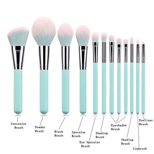 Produits <span class=keywords><strong>tendance</strong></span> <span class=keywords><strong>2023</strong></span> nouvel arrivage maquillage et outils ensemble de pinceaux de maquillage pour le visage 12 pièces - Product Image 4