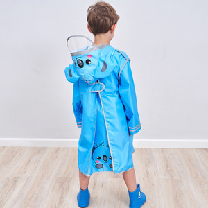 Impermeable Desechable de Plástico con Dibujos Animados para Niños, para una Sola Persona, para Viajes, Hecho en China, Venta Caliente - Product Image 2