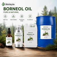 Huile Essentielle de Borneol 100% Biologique Pure, Qualité Supérieure, Écologique, Distillée à la Vapeur, Certifiée Halal/Kosher, Pour Tous Types de Peau