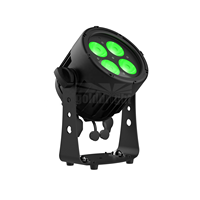 Luz Par Inalámbrica Goldbright CRMX con Batería, 4x20W RGBALC LED, Resistente al Agua IP65, Luces Par LED para DJ y Bodas