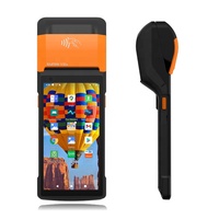 Imprimante de reçus Sunmi V2s Cloud Terminal de poche Android 11 Nouveau lancement Système de point de vente mobile Android