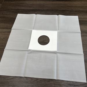 Fournitures médicales rideaux chirurgicaux adhésifs jetables avec trou utilisé pour la clinique/hôpital avec stérilisation consommables médicaux - Product Image 2