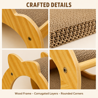 OEM Maison-griffoir pour chat à 2 niveaux, design moderne de luxe, écologique et durable, en sisal, vente en gros