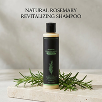 Shampoo nourrissant à la kératine hydrolysée de romarin, 220 ml, boîte, vente en gros, OEM, ODM, sur mesure