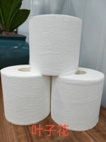 Papier toilette écologique en pâte de bois vierge 100% naturel, sans danger pour les fosses septiques, biodégradable, imprimé, rouleau de papier toilette jetable, 2-4 plis, solide, pas cher