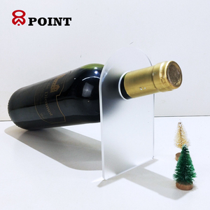 Thăng Hoa Acrylic Rượu Caddy Rõ Ràng Acrylic Hiển Thị Dấu Hiệu Tùy Chỉnh In Ấn Rượu Vang Đỏ Giới Thiệu Tag - Product Image 2