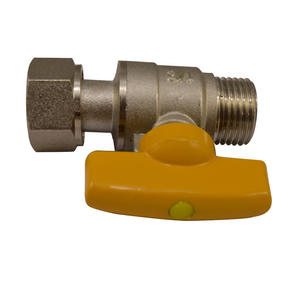 Robinet à bille manuel en laiton 4/6 points, filetage interne/extérieur, pour gaz, charbon, gaz naturel, chauffe-eau, interrupteur, vanne de chauffe-eau - Product Image 5