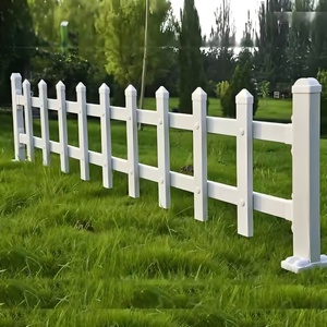 Cổ điển 6-foot Trắng PVC Vinyl vườn riêng tư hàng rào <span class=keywords><strong>Panels</strong></span> dễ dàng PE khung sân an toàn 2m hàng rào 3D lưới mắt cáo cổng sản phẩm - Product Image 2