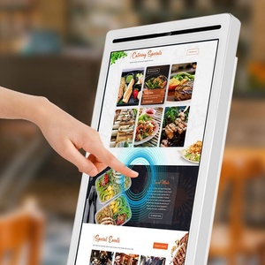 Suitable for Hotel Restaurant 32'' Wall Mount Atm Payment Kiosk Lcd Monitor <b>With</b> <b>Printer</b> <b>Scanner</b> and Camera - Product Image 2