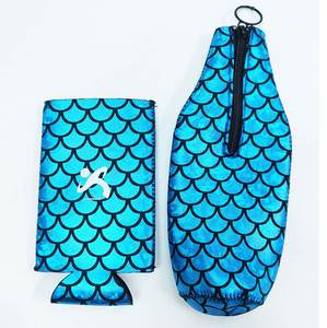 Porte-canettes isothermes en néoprène personnalisés OEM, imprimés en couleur par sublimation thermique - Product Image 4