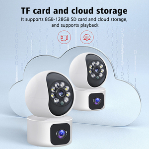 3MP trong nhà HD Dual-stream video Camera 360 xoay hình người theo dõi 30 giây tự động thiết lập lại phát hiện không dây PTZ camera - Product Image 2
