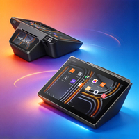 Mesin Kasir Tablet SUNMI D3 MINI Printer Thermal Pencetak Struk Logo Merek Kustom Layar Sentuh Multi-Port POS Meja