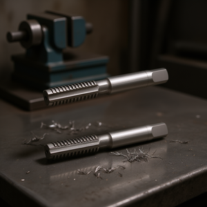Juego de Machos de Roscar Manuales HSS TTAKE de 3 Piezas DIN 352 ISO 2 6H, Herramienta de Macho y Trena para Roscado de Metal - Product Image 3