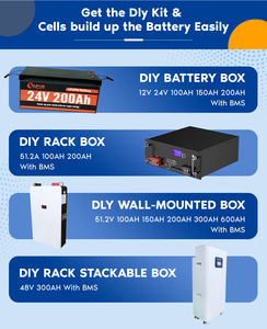 Batería de Litio Montada en Pared, Paquete de Baterías Lifepo4 de 51.2v 100ah 150ah 200ah 300ah 600ah, Paquete de Baterías de Iones de Litio - Product Image 5