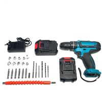 Tournevis à batterie, tournevis électrique rechargeable, perceuse sans fil portable, kit d'outils multifonctions pour la maison, outils électriques au lithium