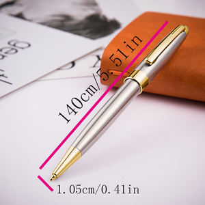 ปากกาลูกลื่นโลหะ1.0มม. เป็นของขวัญทางธุรกิจที่แปลกใหม่สามารถหมุนได้ - Product Image 5