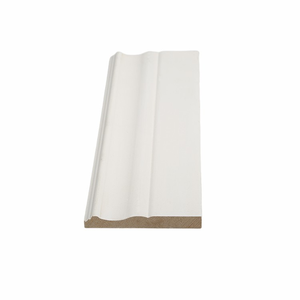Thiết kế hiện đại màu trắng primed MDF ván chân tường Ốp chân tường đúc cornices thương mại gesso tráng khuôn - Product Image 3