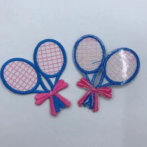 Parches Bordados Directos de Fábrica con Termoadhesivo, Fieltro Bordado para Ropa, <span class=keywords><strong>Chenilla</strong></span> Tejida con Encaje y Silicona - Product Image 1