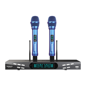 Sistema de micrófono inalámbrico UHF HK10 de alta gama profesional para karaoke, clubes, iglesias y fiestas. - Product Image 1