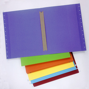 Porte-documents <span class=keywords><strong>suspendu</strong></span> extensible en papier <span class=keywords><strong>kraft</strong></span> format A4 (8,5x11 pouces) avec logo personnalisé pour fournitures de bureau - Product Image 3