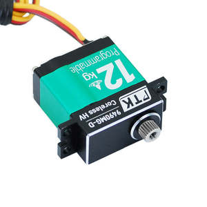 Servomotor digital metálico PTK 9490 MG-D de 9g, servomotor impermeable de 12kg para modelos de aviones y coches, servomotor pequeño para cambio de modelo. - Product Image 2