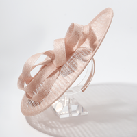 Chapeaux fascinateurs élégants et luxueux pour femmes pour mariage, chapeaux fascinateurs en sinamay pour femmes, vente en gros