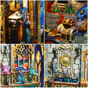 <span class=keywords><strong>Caja</strong></span> de <span class=keywords><strong>Pandora</strong></span> DIY, Modelo 3D Hecho a Mano, Adorno de Madera <span class=keywords><strong>para</strong></span> Librería, Juguete de Construcción, Regalo - Product Image 5