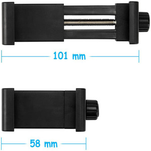 อะแดปเตอร์ยึดโทรศัพท์แบบหมุนได้ 360 องศา ที่ยึดโทรศัพท์มือถือสำหรับขาตั้งกล้อง ที่ยึดโทรศัพท์มือถือสำหรับ IPAD - Product Image 4
