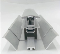 Accessoires de montage photovoltaïque prégalvanisés YMHD SC-1, gouttière de drainage en forme de M, canal imperméable pour système de carport solaire BIPV