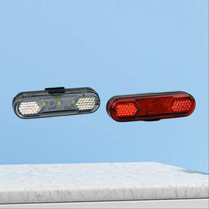 Luz trasera para bicicleta Lumos, Led recargable, 4 modos, resistente al agua Ipx4, para bicicleta de montaña, equipo de conducción nocturna - Product Image 3