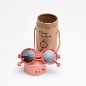 Estuche Rígido para Gafas de Niños, Resistente al Polvo y al Agua, Caja de Gafas de Tubo de Papel Kraft para Niños, Venta al Por Mayor - Product Image 6