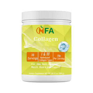 อาหารเสริมกรดอะมิโนแบบขายส่ง ช่วยรักษาความอ่อนเยาว์และส่งเสริมสุขภาพลำไส้ คอลลาเจนเปปไทด์แบบผง - Product Image 1