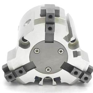 قابض هوائي ثلاثي الأصابع من نوع Mhs3-100d ذو أسطوانة متوازية - Product Image 1