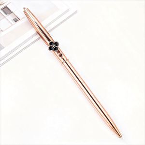 Four-leaf Clover Luxury Metal Sports Ballpoint <b>Pen</b> with Custom Logo Slim Signature Design for Corporate Advertising & Publicity - Product Image 6