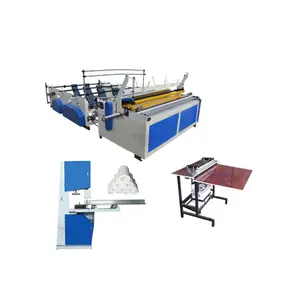 1350mm Semi-Auto Toilet Paper Maxi Roll Rewinding Machine