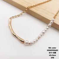 Collier pour femme en perles de charme coréennes plaqué or XUPING Jewelry Wholesale