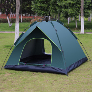 Tienda de Campaña Familiar de Lujo de Alta Calidad, de Una Habitación, Impermeable para las Cuatro Estaciones, con Apertura Automática Rápida para Uso en Exteriores - Product Image 3