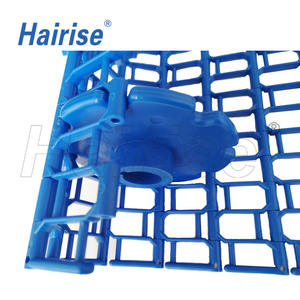 Güzel kalite Har 7950 plastik gömme izgara kemer dişliler ile modüler konveyör bant gıda konveyör makinesi kemer - Product Image 2