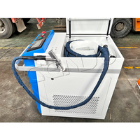 Nouveau soudeur laser à fibre portable haute stabilité 1000W avec kit d'accessoires complet pour travaux de réparation et installation métallique sur site