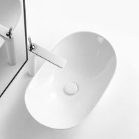 Lavabo en ciment nordique vert et noir, lavabo créatif en résine, lavabo en céramique pour la maison