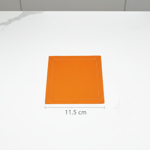 Posavasos Cuadrados de Algodón Ecológicos Desechables para Cócteles, Diseño Impreso Personalizable para Restaurantes, Hoteles y Bodas - Product Image 2
