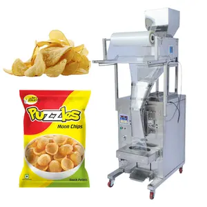 Emballage automatique de chips de pommes de terre Machine de remplissage scellage de sachets de snacks alimentaires