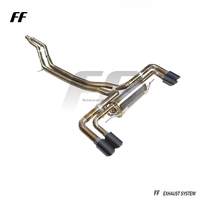 Catback d'échappement en alliage de titane de haute qualité pour silencieux Porsche Cayenne 9YA avec pièces de réglage de Performance automatique de soupape
