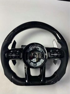 Prix de gros pour le <span class=keywords><strong>volant</strong></span> en fibre de carbone véritable <span class=keywords><strong>Mercedes</strong></span>-Benz, housse de <span class=keywords><strong>volant</strong></span> AMG GT, W205 W204 W222 - Product Image 5