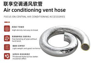 PVC Ống linh hoạt kết hợp với nhôm Polyester nhôm lá Polyester cách điện Ống linh hoạt cho điều hòa không khí - Product Image 5