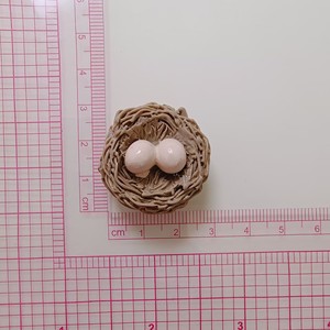 100 Piezas de Mini Nidos de Pájaro de Resina para Manualidades, Decoración, Modelo Hecho a Mano, Miniaturas de Jardín de Hadas, Casa de Muñecas DIY - Product Image 2