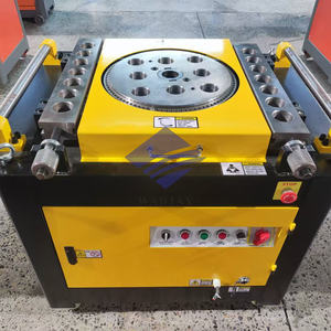 Máquina dobladora de barras de acero CNC GW42 de alta velocidad Motor eficiente con componentes de núcleo PLC - Product Image 3