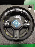Volant pour BMW M Sports M2 M3 M4 M5 F10 F20 F22 F30 F32 F36 F40 F90 LED en fibre de carbone